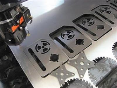 Ruostumattomasta teräksestä valmistettu leikkaus- ja metallilaserileikkauskone